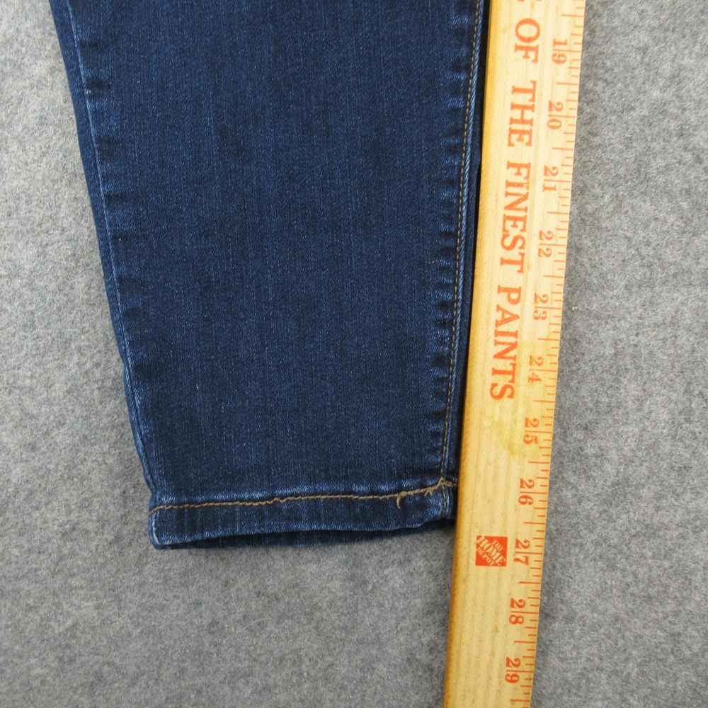 Lane Bryant 20R Dark Wash Stretch Denim‎ Mid Rise Skinny Jean Women's Plus Size - Picture 7 of 13